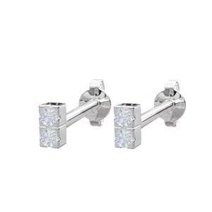  Piercing smykke Pierce52 sølv ørestik med zirkonia 30251390900